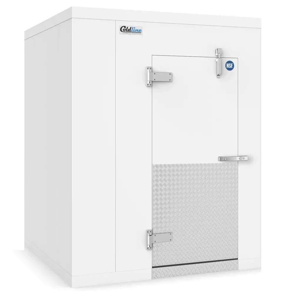 Coldline 6' x 6' White Walk-In Freezer Box Only With Floor