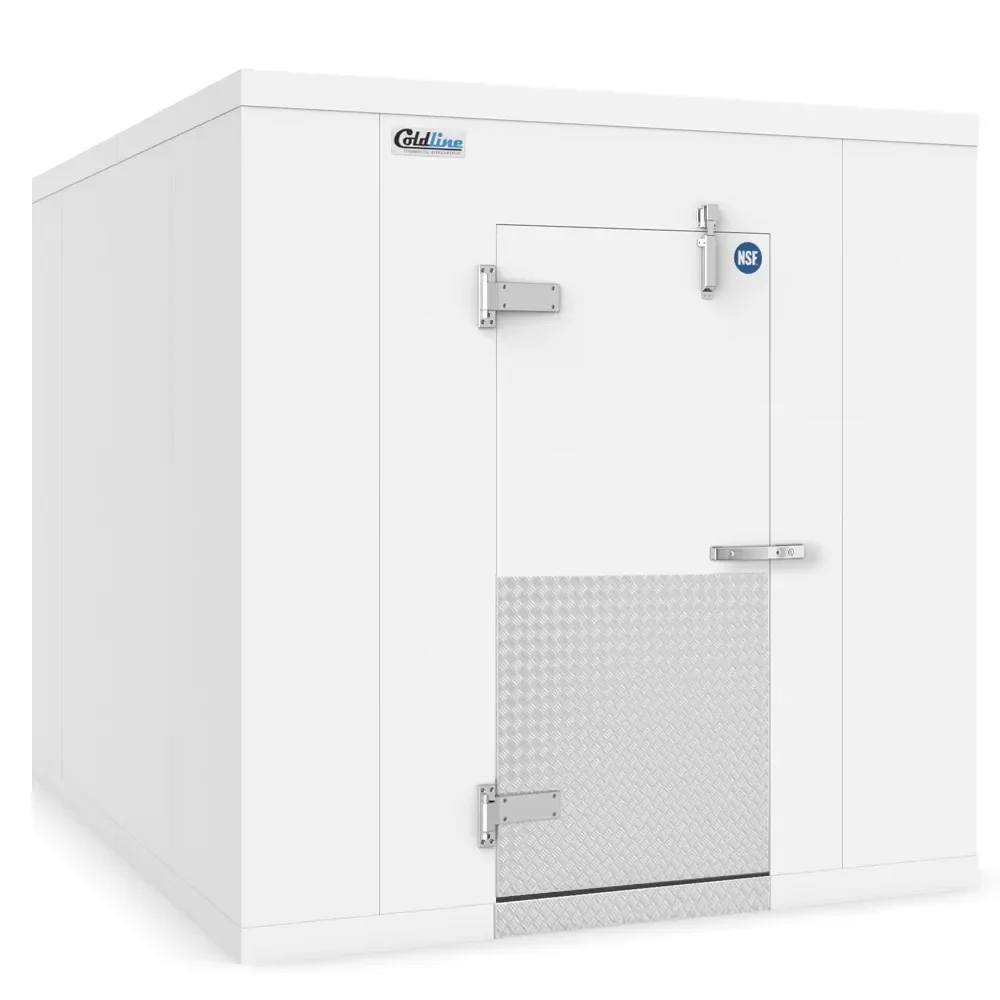 Coldline 8' x 12' White Walk-In Freezer Box Only With Floor