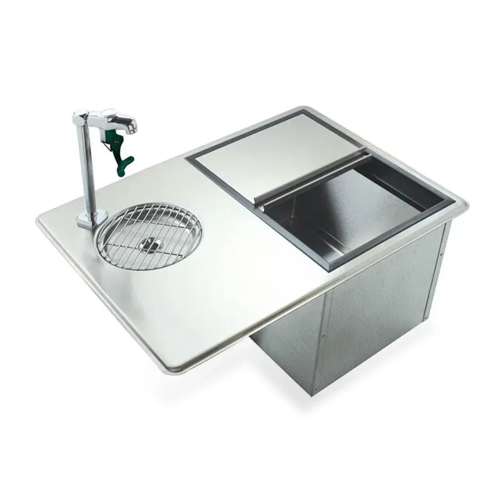 Krowne WS-2 27" x 20" Drop-In Water Station / Ice Bin