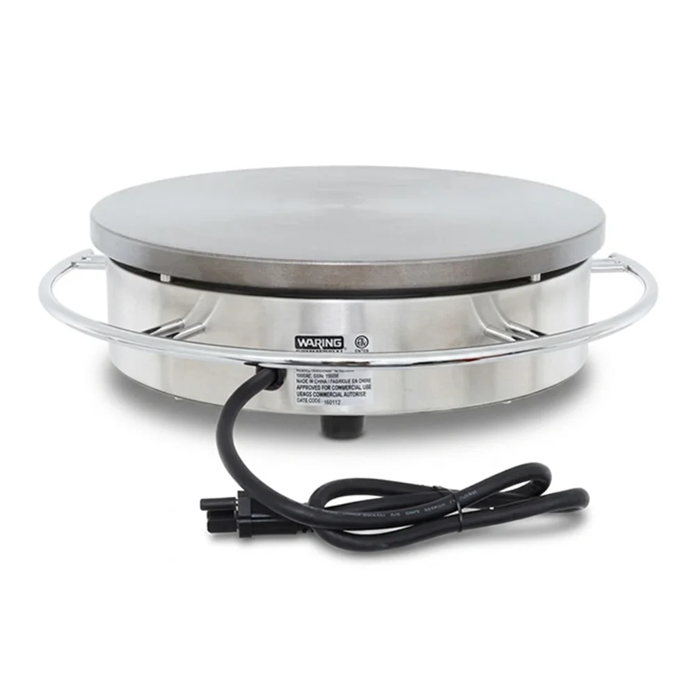 Waring WSC160 16" Electric Crepe Maker, 1 Burner, Thermostatic Control, 120V, 1800W