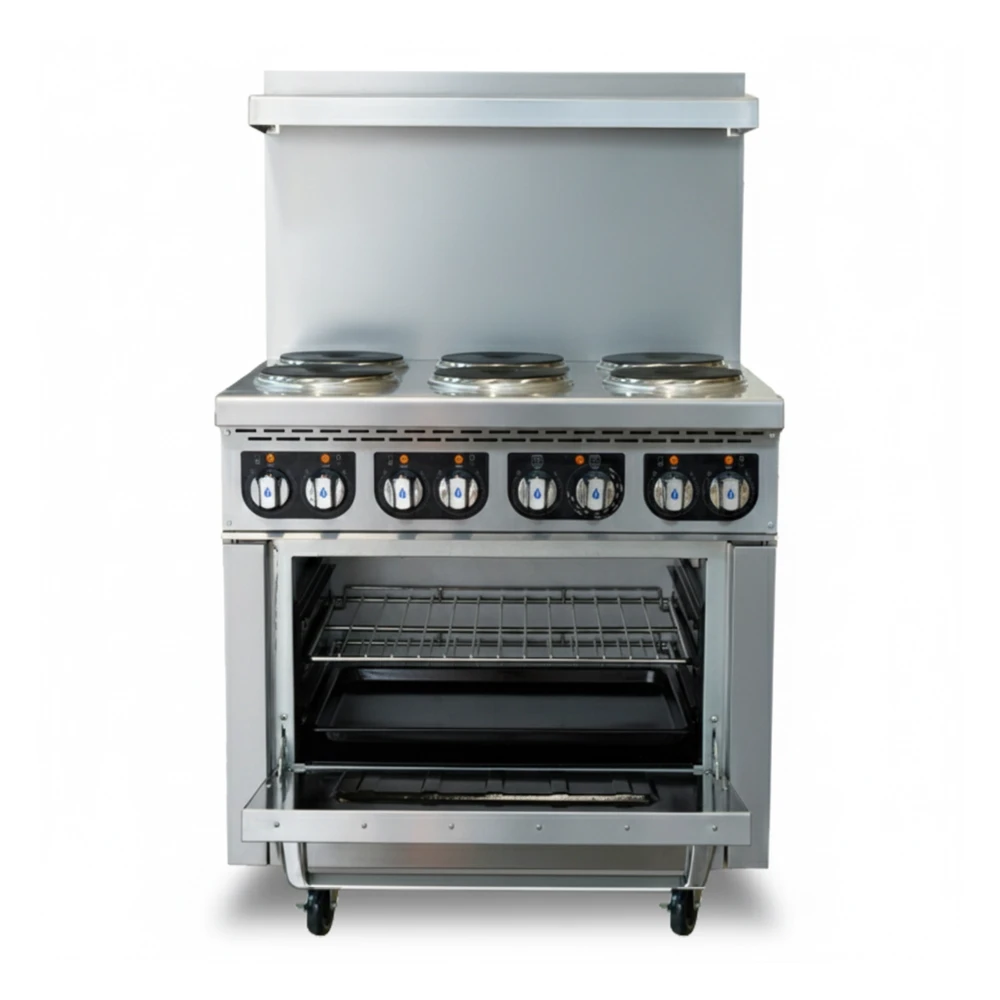 ProKitchen Series 36" Electric Range with 6 Burners, 208V
