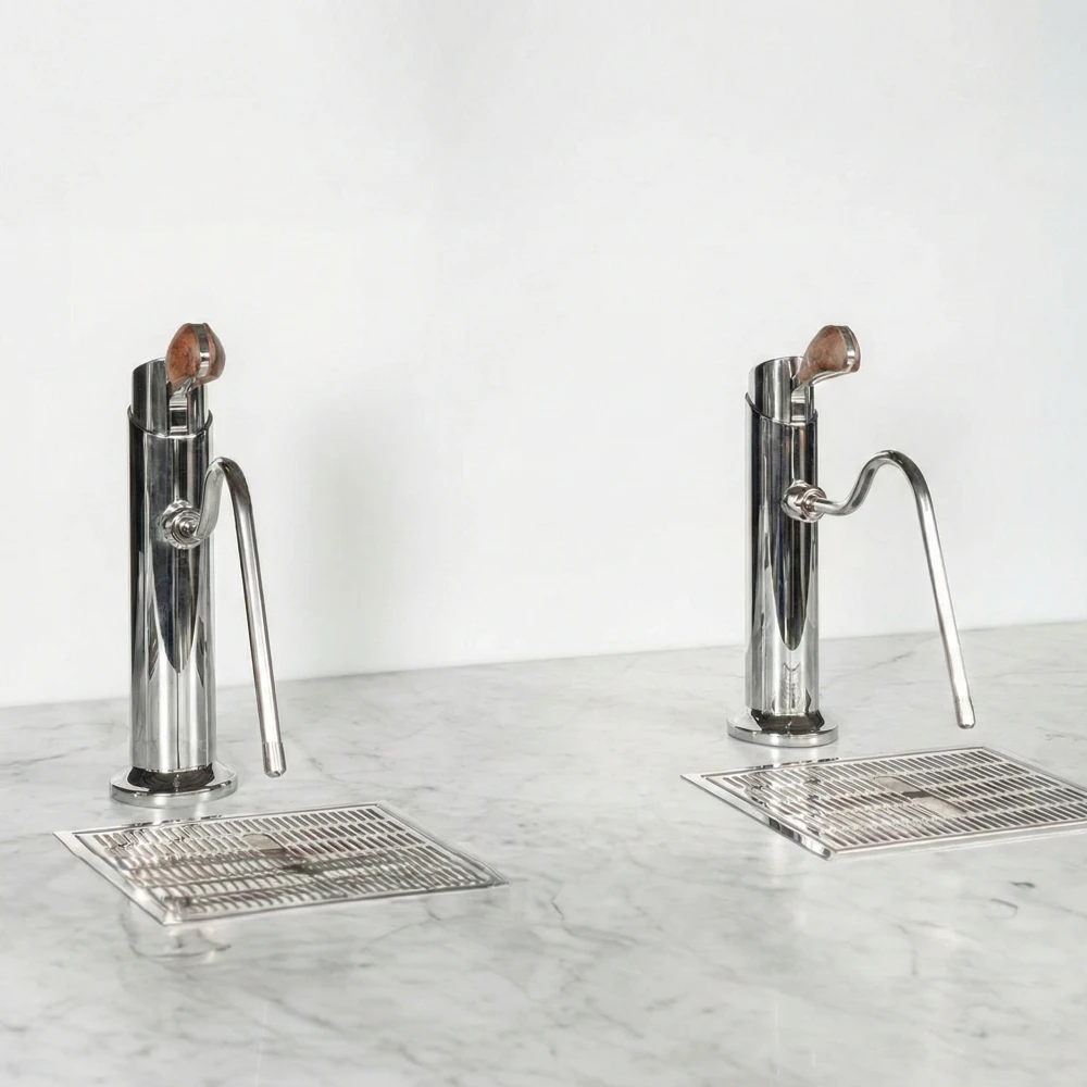 Modbar Double Steam Wand System, Stainless Steel