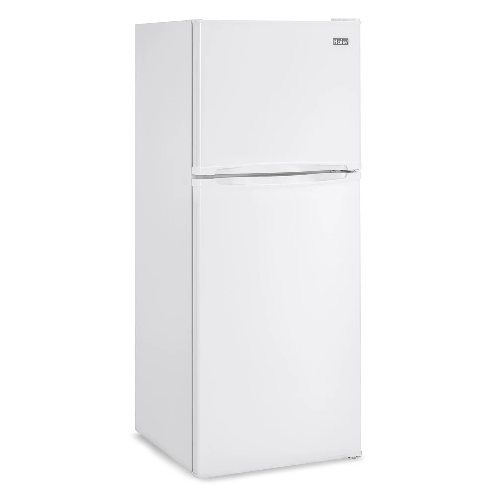 Haier HA10TG21SW 24" Top Freezer Refrigerator, 9.8 Cu. Ft., White