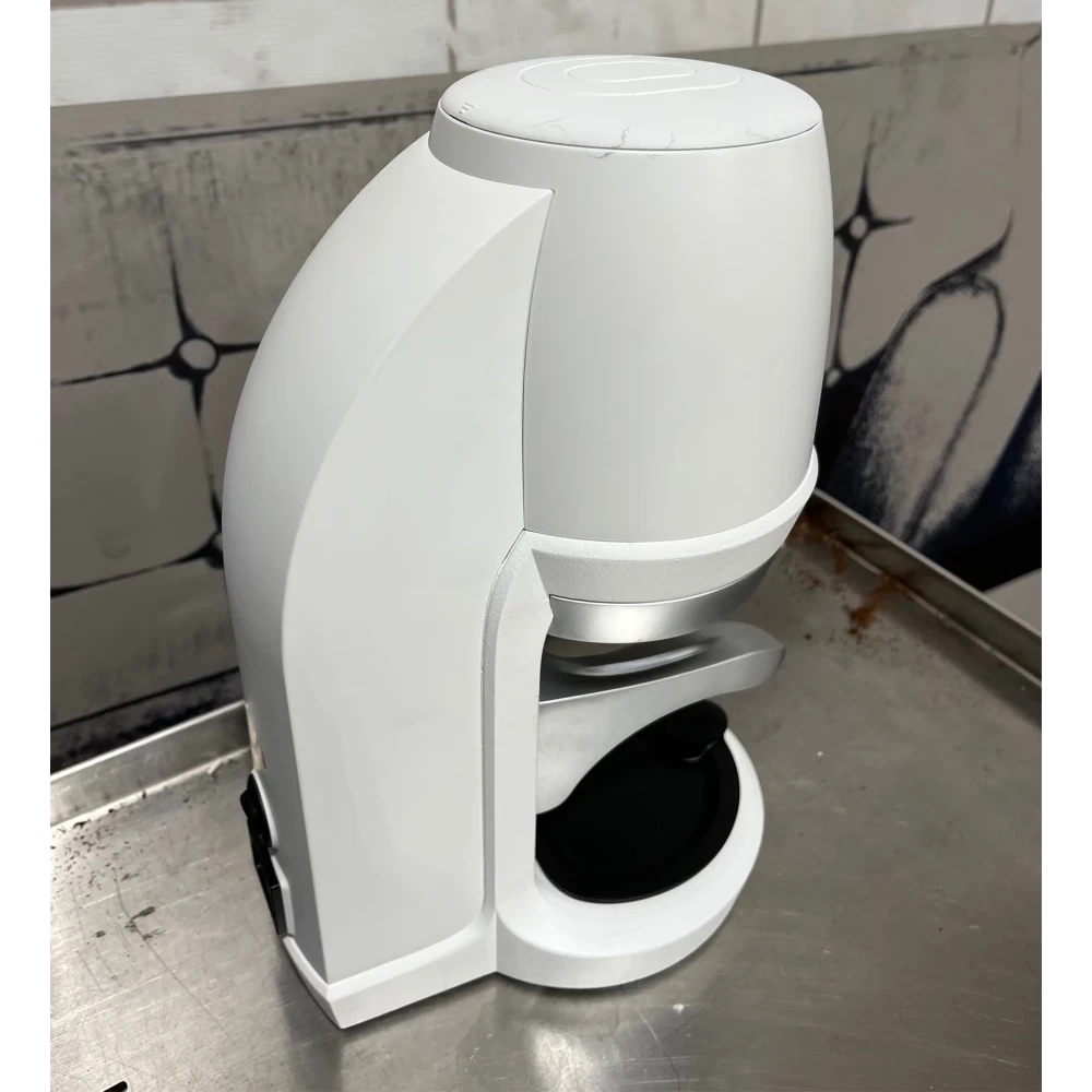 Used Nuova Simonelli PuqPess Q6 Gen 6 Automatic Coffee Tamper - 110V, 58 mm Tamper Diameter, White