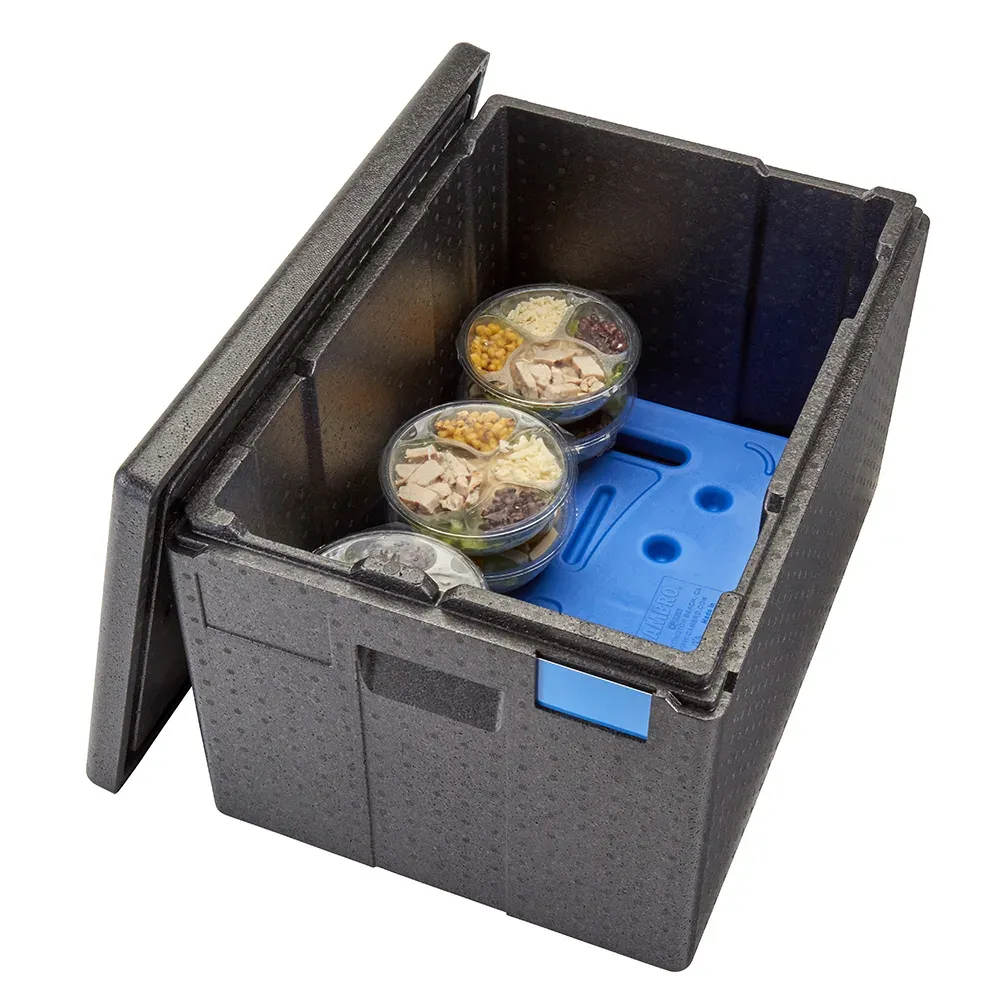 Cambro GoBox Insulated Lightweight Thermal Hot Box and Food Pan Carrier (12 Inch Deep)