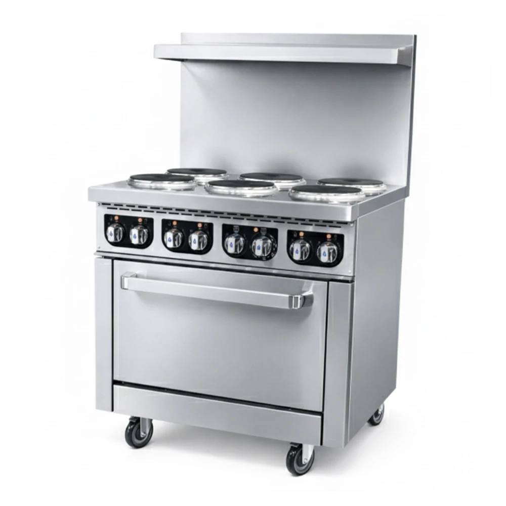 ProKitchen Series 36" Electric Range with 6 Burners, 208V