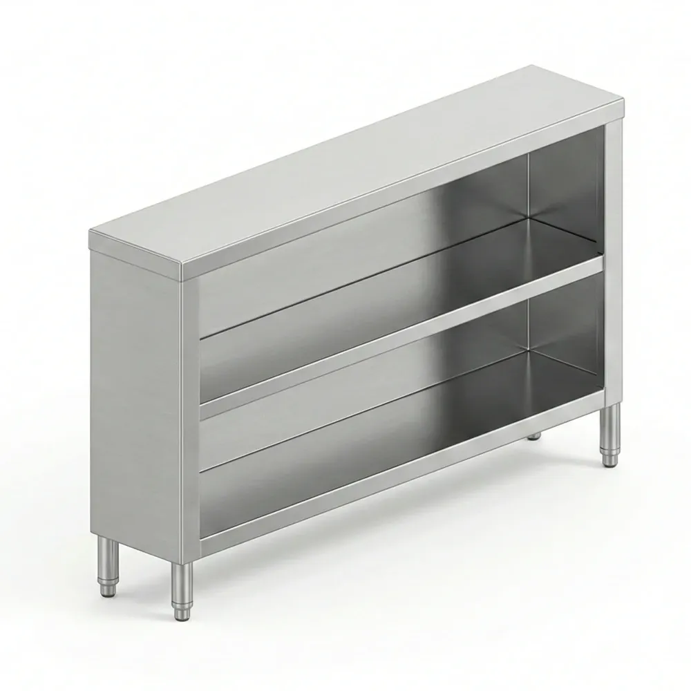 Klinger DC1548 48" x 35" Dish Cabinet, 18 Gauge, Stainless Steel