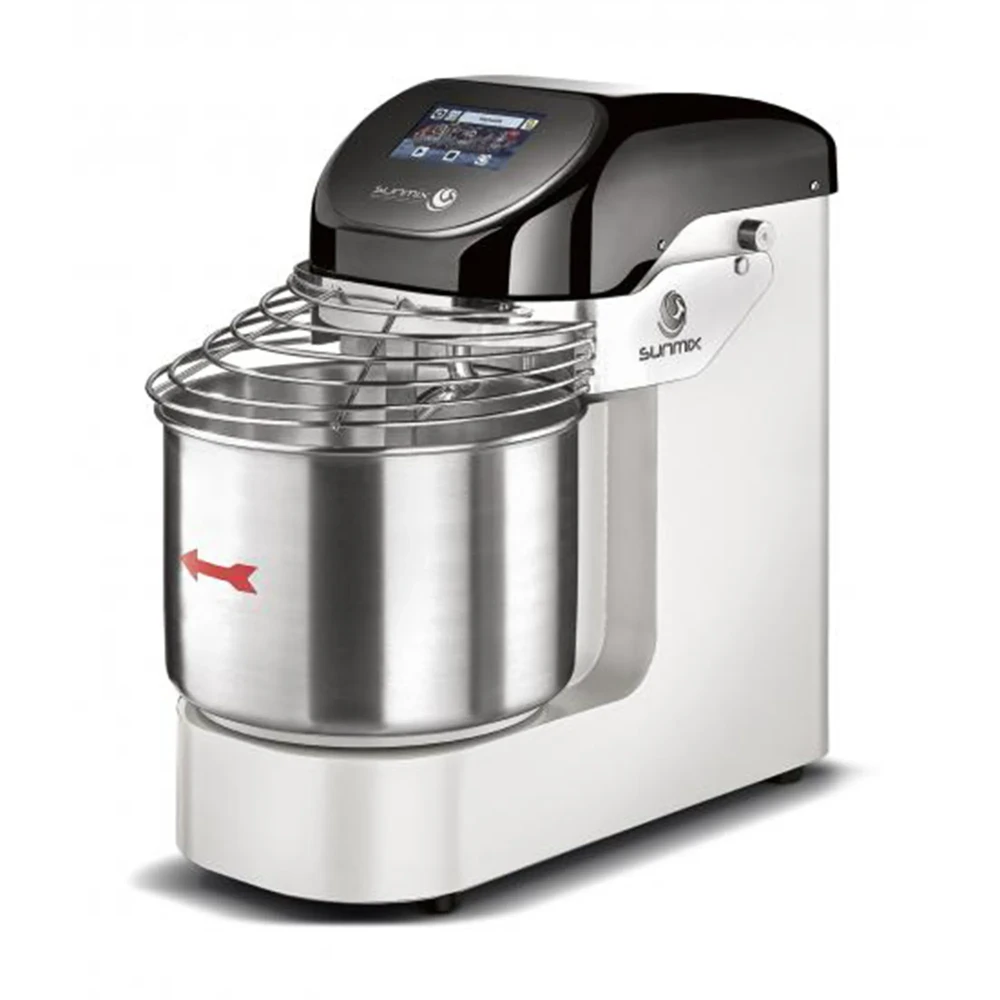 Sunmix Evo Line 19 Qt. Spiral Dough Mixer, Touch screen, Pure White, 110V, 1 Year Warranty