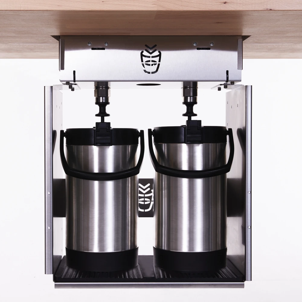 Six Simple Machines FPB-D Freepour Batch Double Dispensing System With Screens, Controller, Airpot