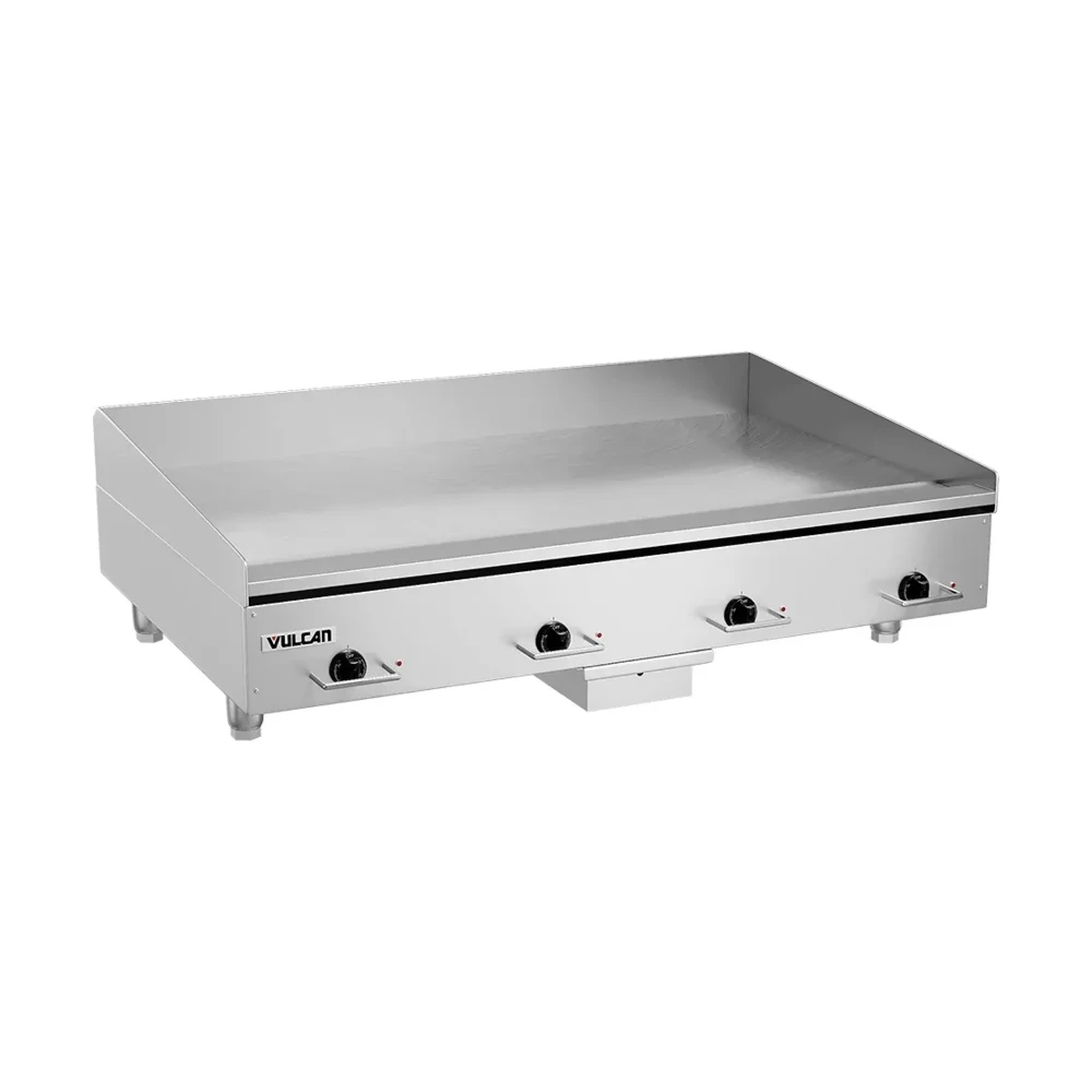 Vulcan HEG48E 48" Electric Griddle w/ Thermostatic Controls - 1/2" Steel Plate, 208v/3ph