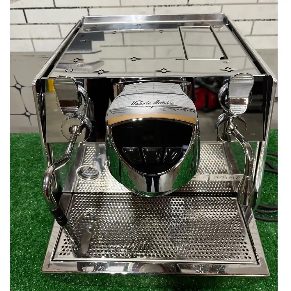 Used Nuova Simonelli E1 Prima EXP 1GR Commercial Espresso Machine - 110V, Chrome