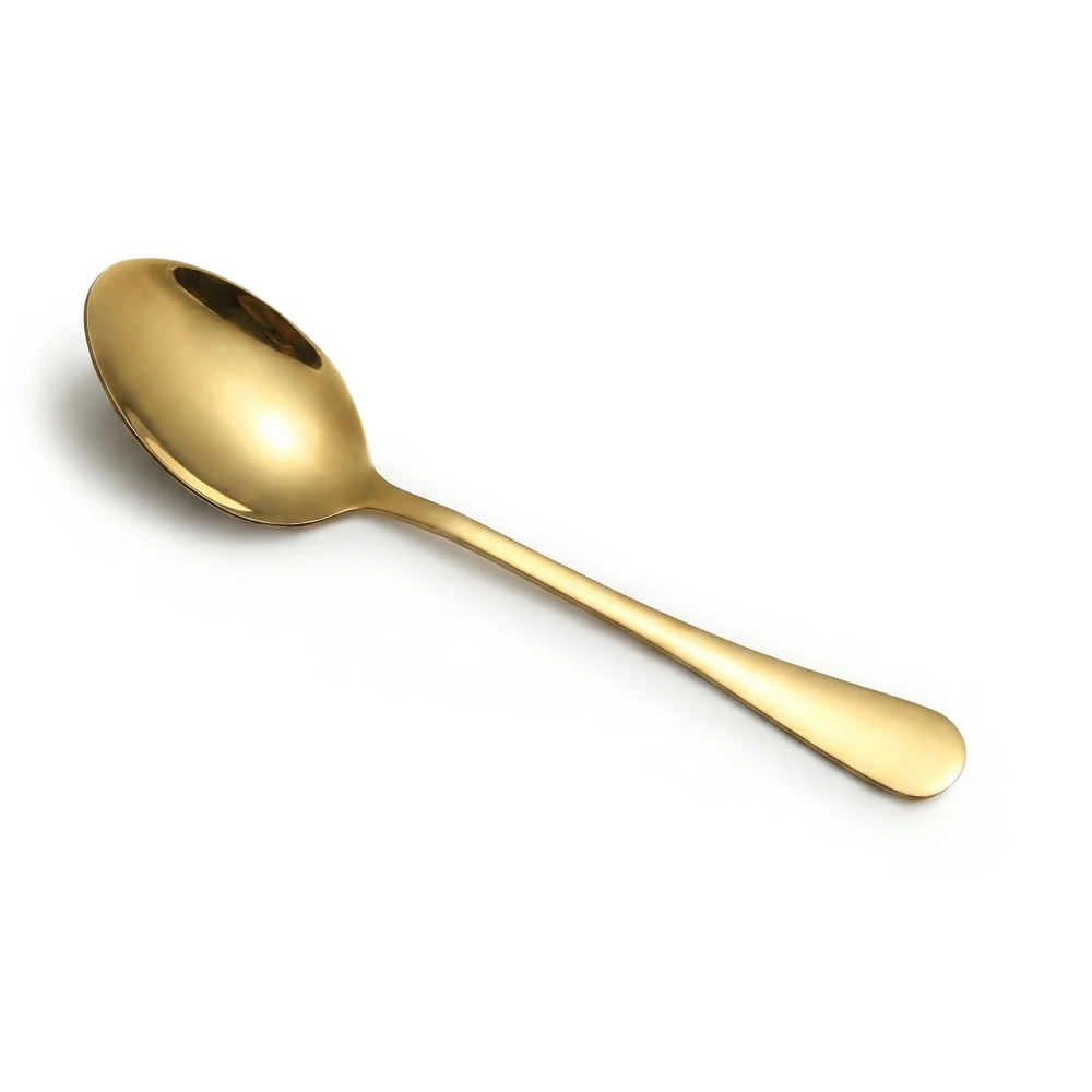 ServeCraft Series 5" Teaspoon, Stainless Steel, Gold