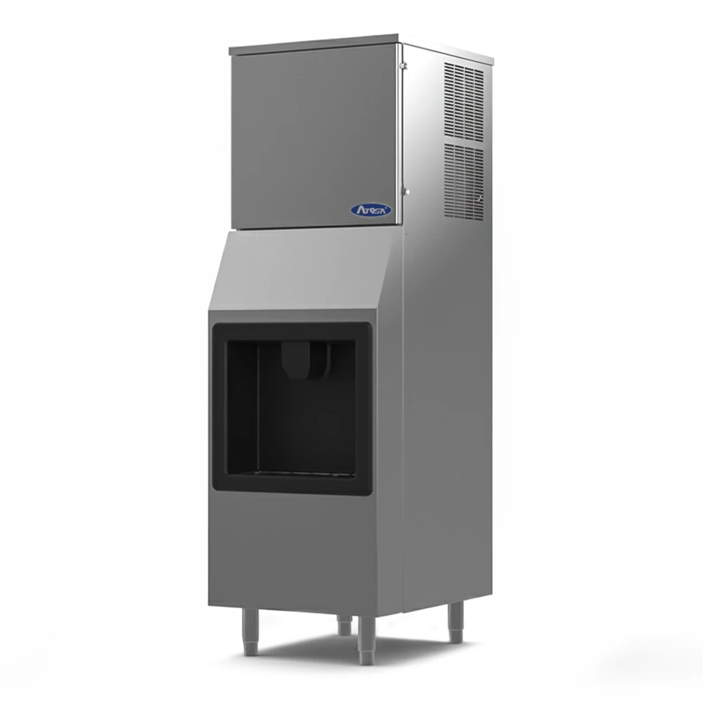 Atosa HD350-AP-161 23" Hotel Ice Dispenser with 160 Lbs Bin, 350 Lb/Day