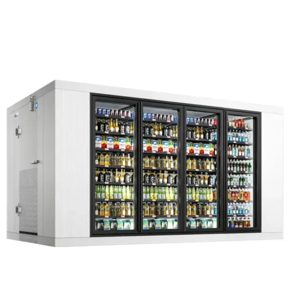 Coldline 8' x 14' Merchandiser Walk-In Cooler Box With Floor