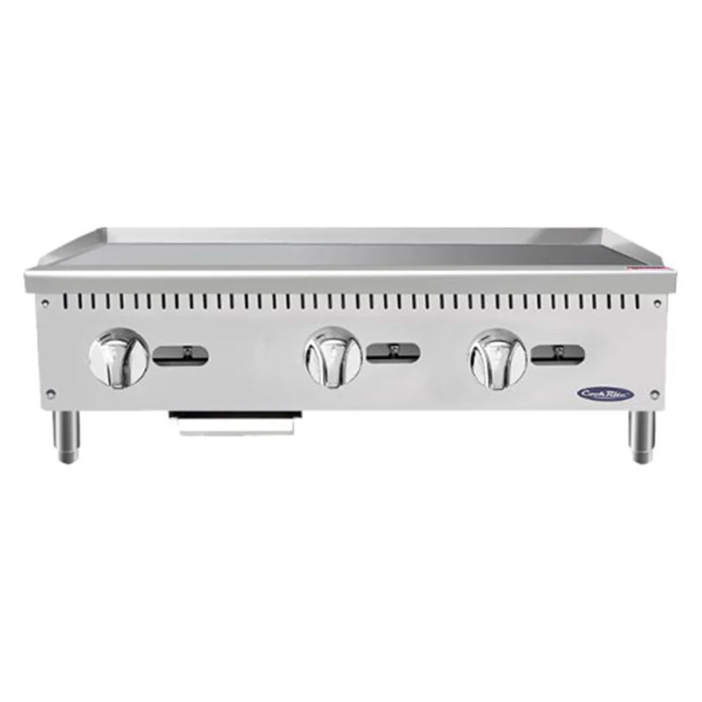 Atosa ATMG-36  36 Heavy Duty Gas Griddle with Manual Control 90,000 BTU