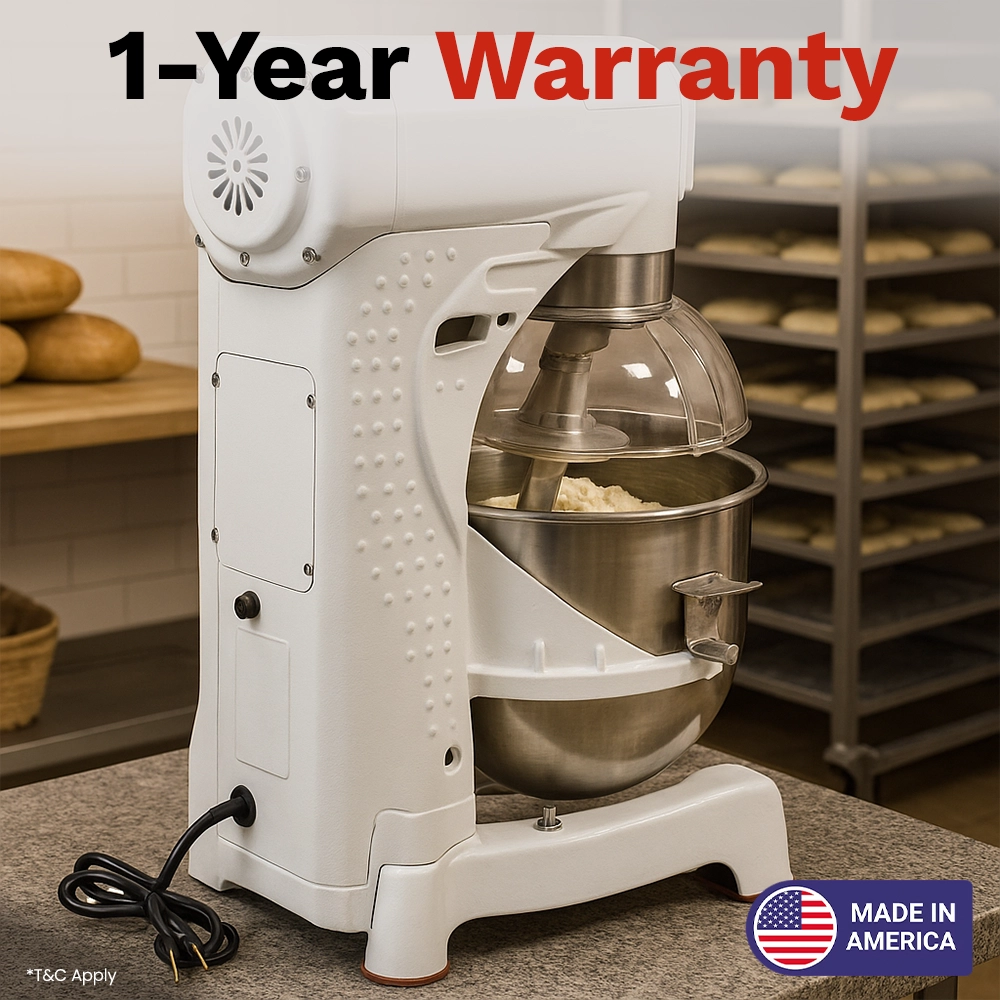 BakeMax Planetary Mixer 20 Qt – Space-Saving Design– On Sale