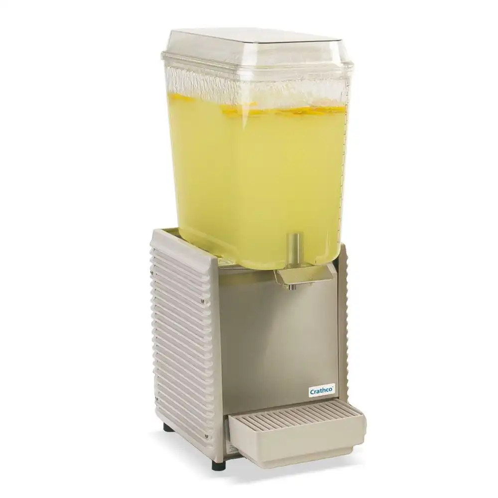 Crathco D15-4 Classic Bubbler Refrigerated Beverage Dispenser, Single 5 Gallon Bowl, 120V