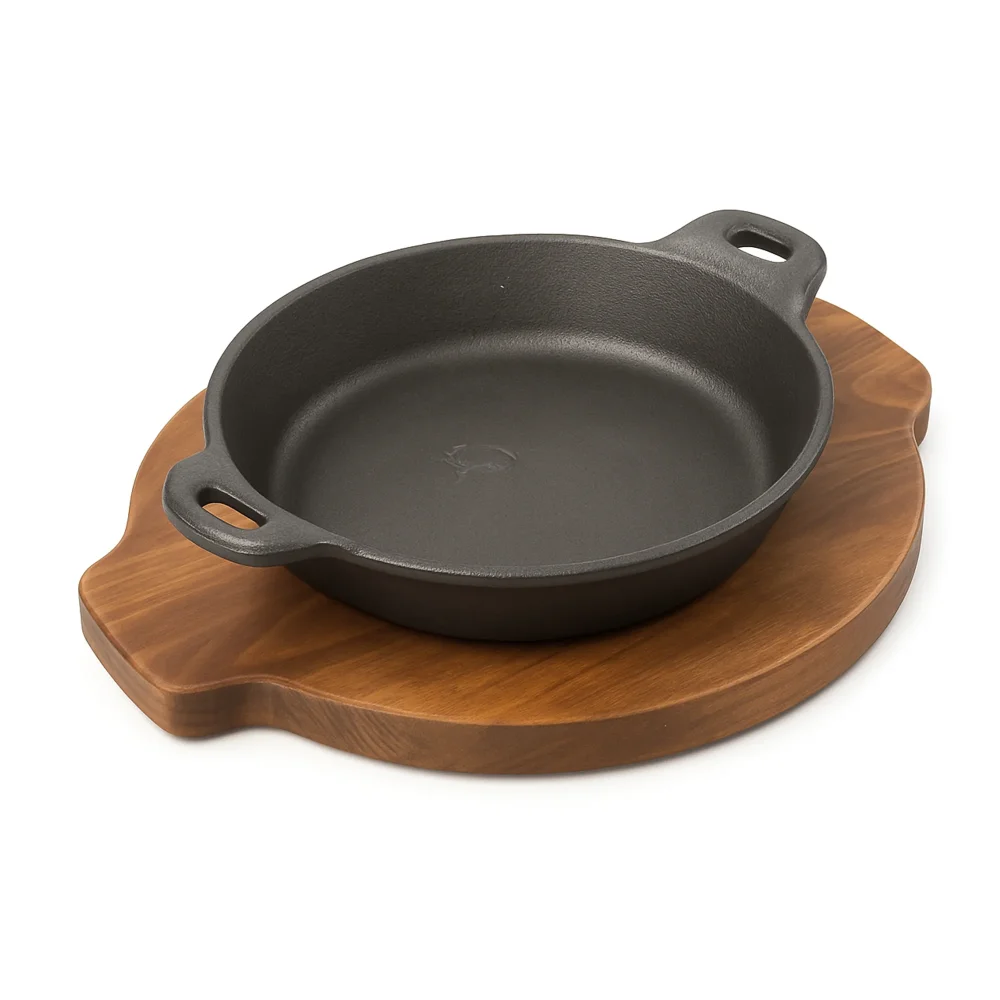 ChefCraft Series Wooden Base for Cheese Server with Ears