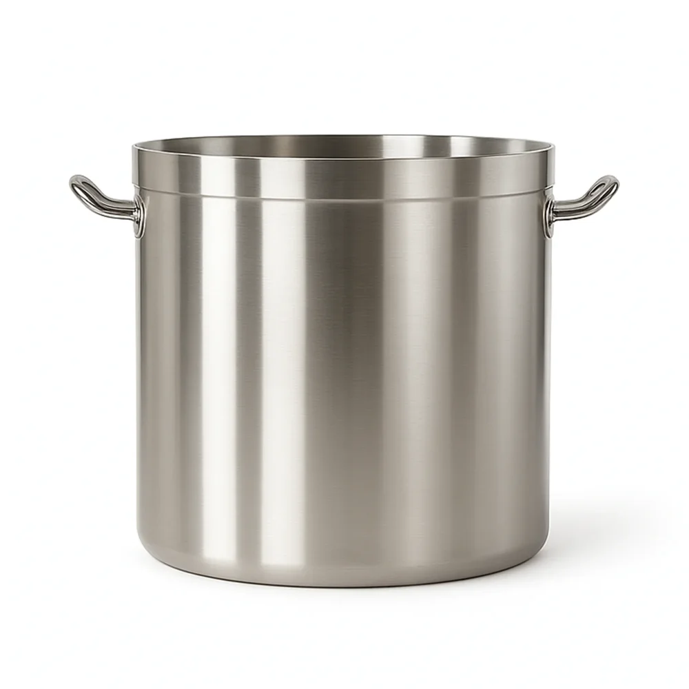 ChefCraft Series 50 Qt. Stock Pot With Cover, Stainless Steel