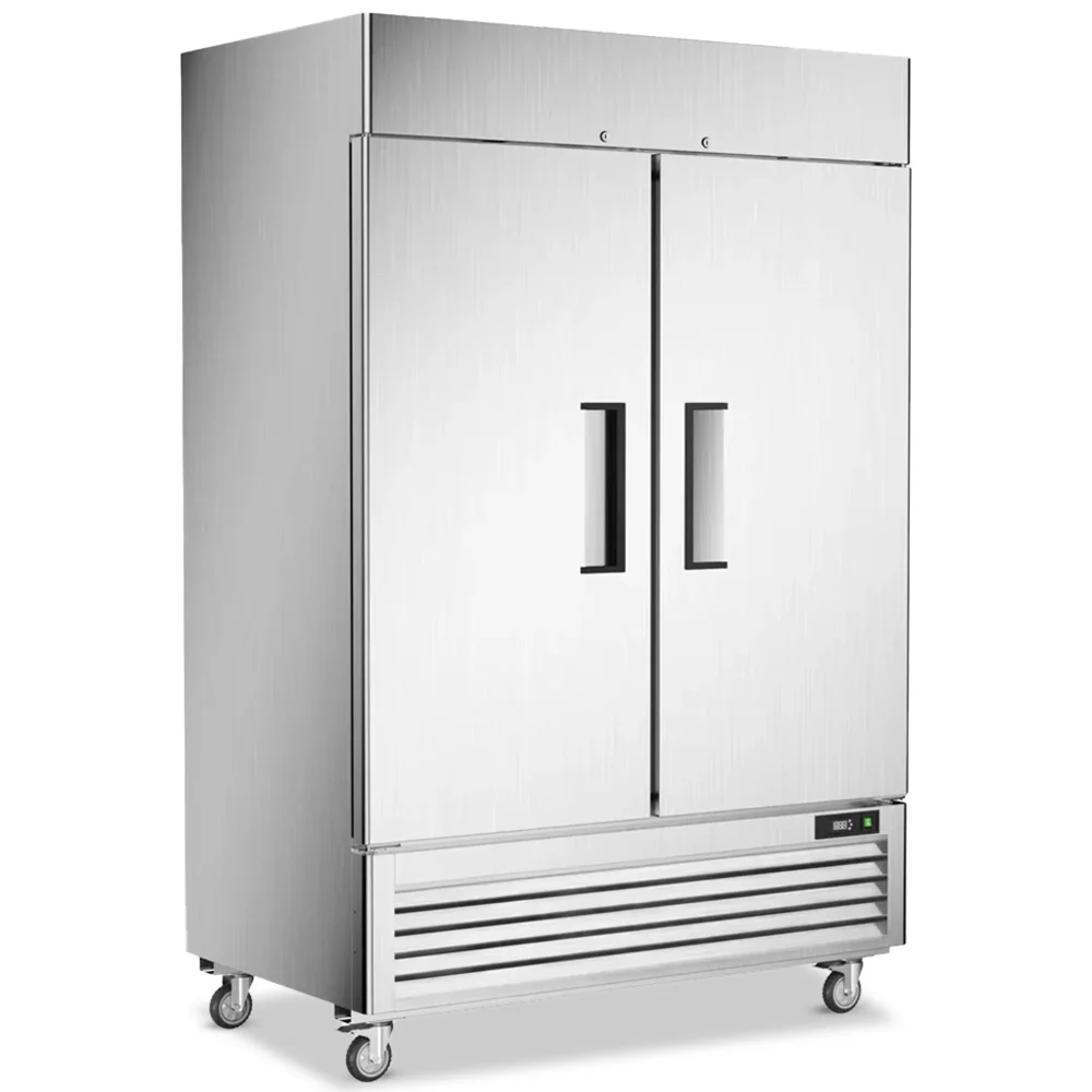 ChillCore Series 54" Solid Door Reach-in Refrigerator,  Stainless Steel, 1 Year Warranty