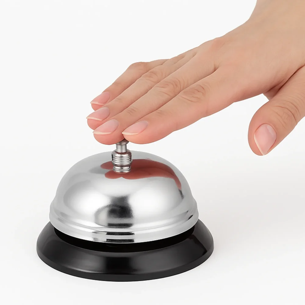 ChefCraft Series 3.5" Service Bell, Stainless Steel