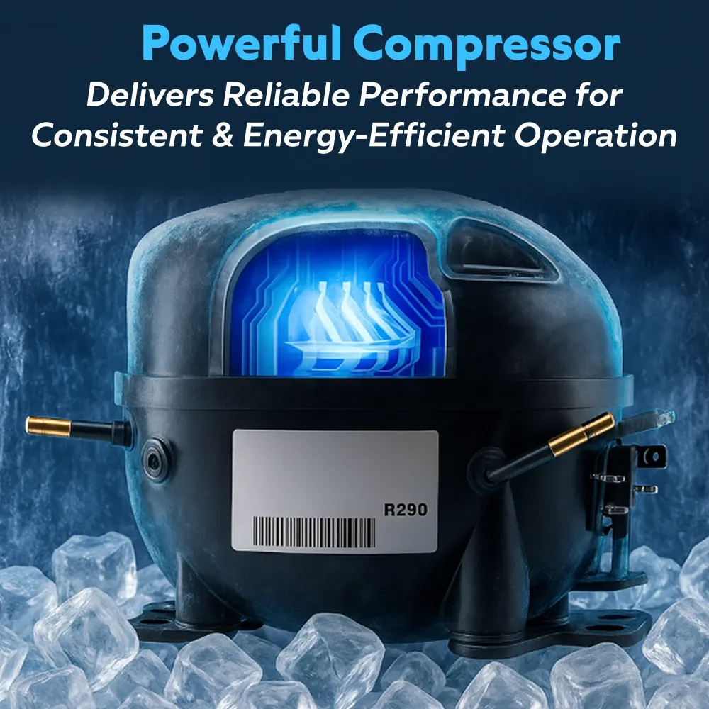 ChillCore Series 20" Undercounter Air Cooled Ice Maker With 34 lb Bin, 100 lb/day, 1 Year Warranty