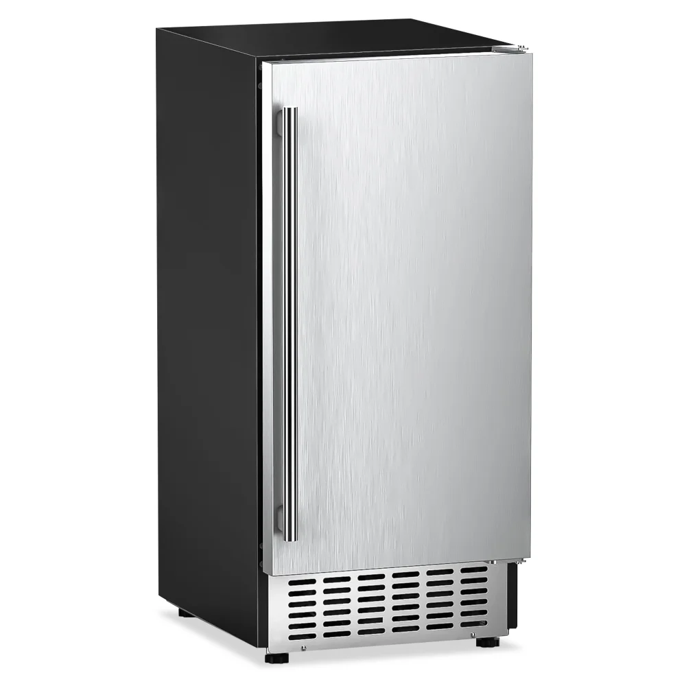 ChillCore Series 15" Undercounter Air Cooled Ice Maker With 30 lb Bin, 80 lb/day, 1 Year Warranty