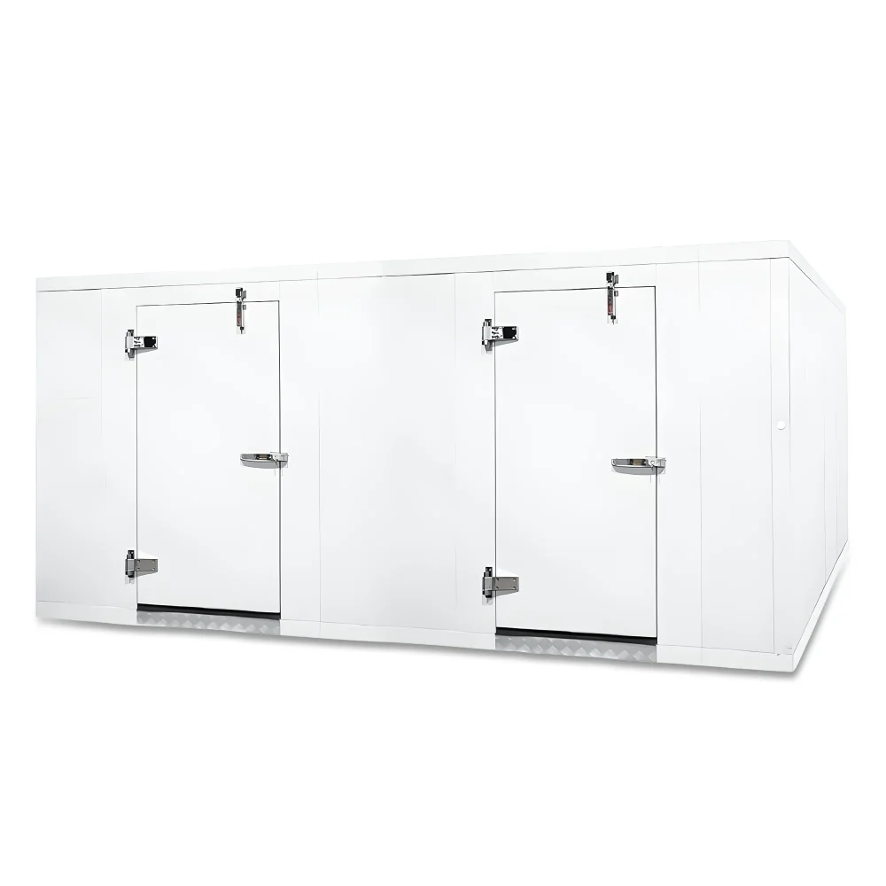 PolarBox Series 10' x 18' Quick Ship Walk-In Cooler & Freezer Combo Box Only with Floor