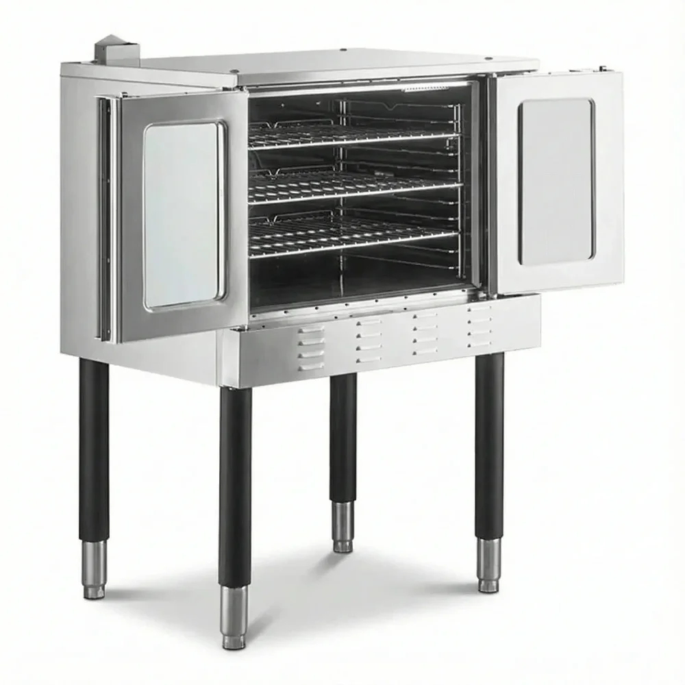 Chefpro Series Single Deck Electrical Convection Oven, Full Size, Stainless Steel, 3 Racks, 240V/1PH, 11.9kW