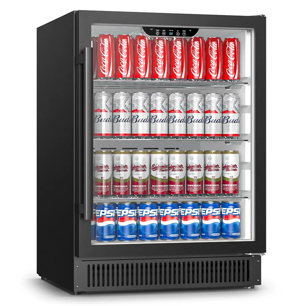 ChillCore Series 24" Back Bar Cooler, Holds (113) 12 oz Bottles, Glass Door, 1 Year Warranty