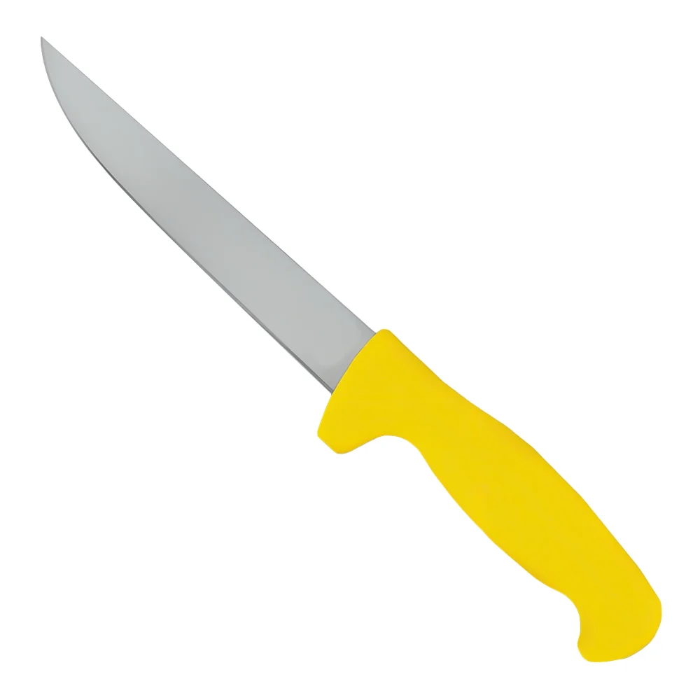 ChefCraft Series 6" Straight Boning Knife with Yellow Handle