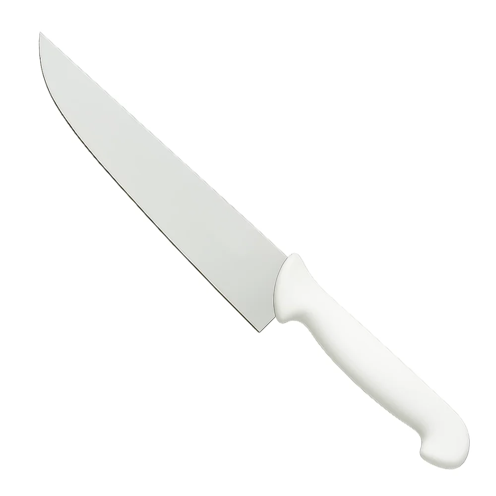 ChefCraft Series 8" Butcher Knife with White Handle