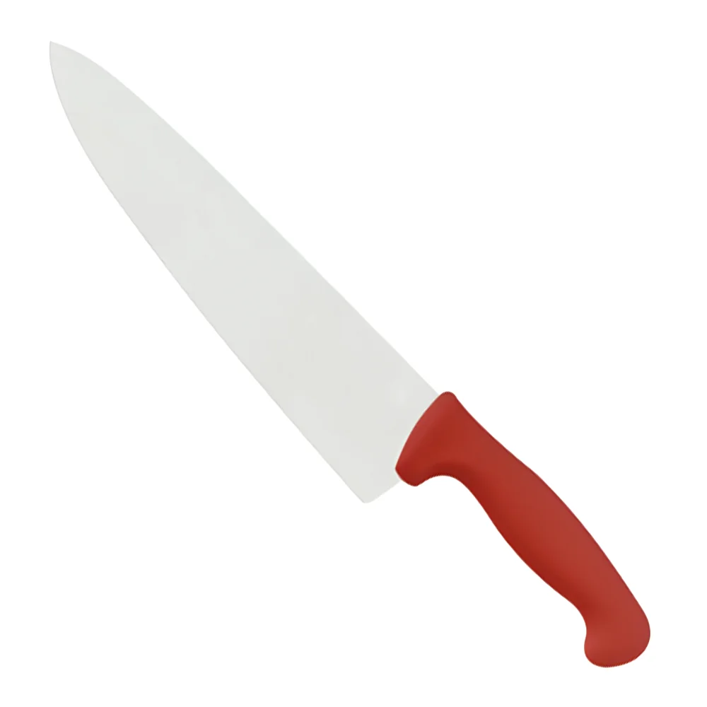 ChefCraft Series 10" Chef Knife with Red Handle