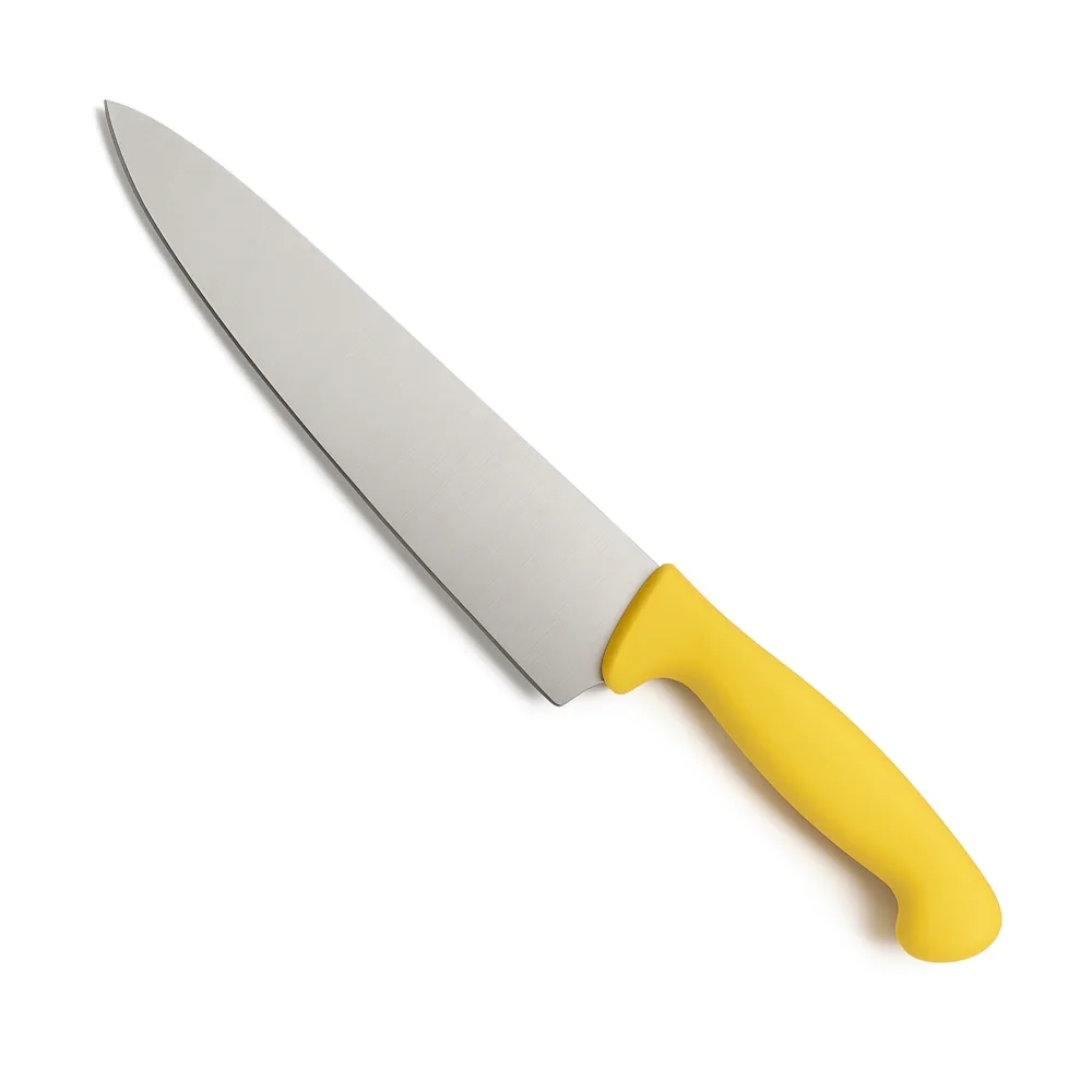 ChefCraft Series 10" Chef Knife with Yellow Handle