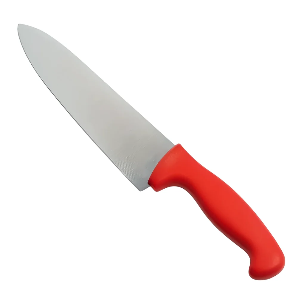 ChefCraft Series 8" Chef Knife with Red Handle