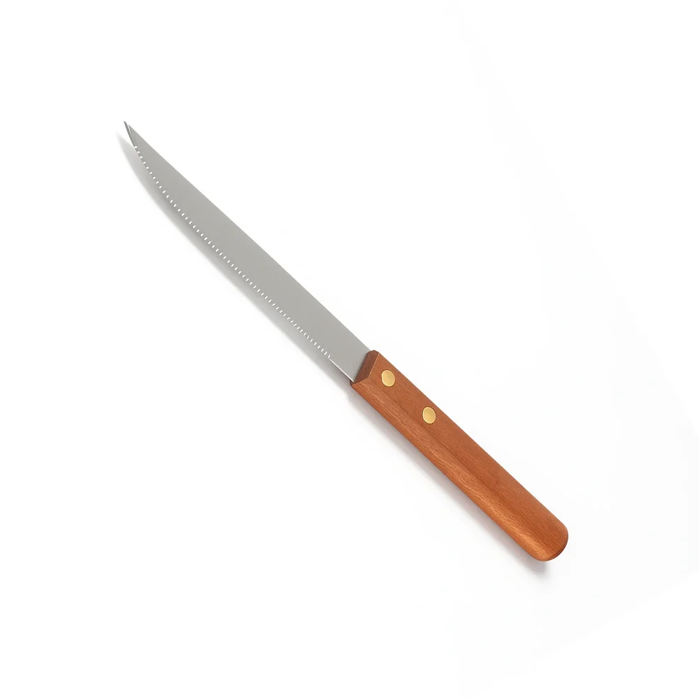 ChefCraft Series 4" Steak Knife with Wooden Handle