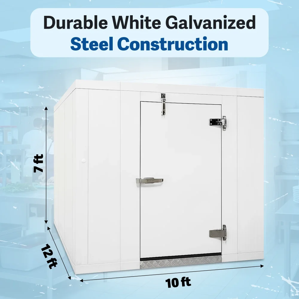 PolarBox Series 10' x 12' Quick Ship Walk-In Cooler Box Only With Floor