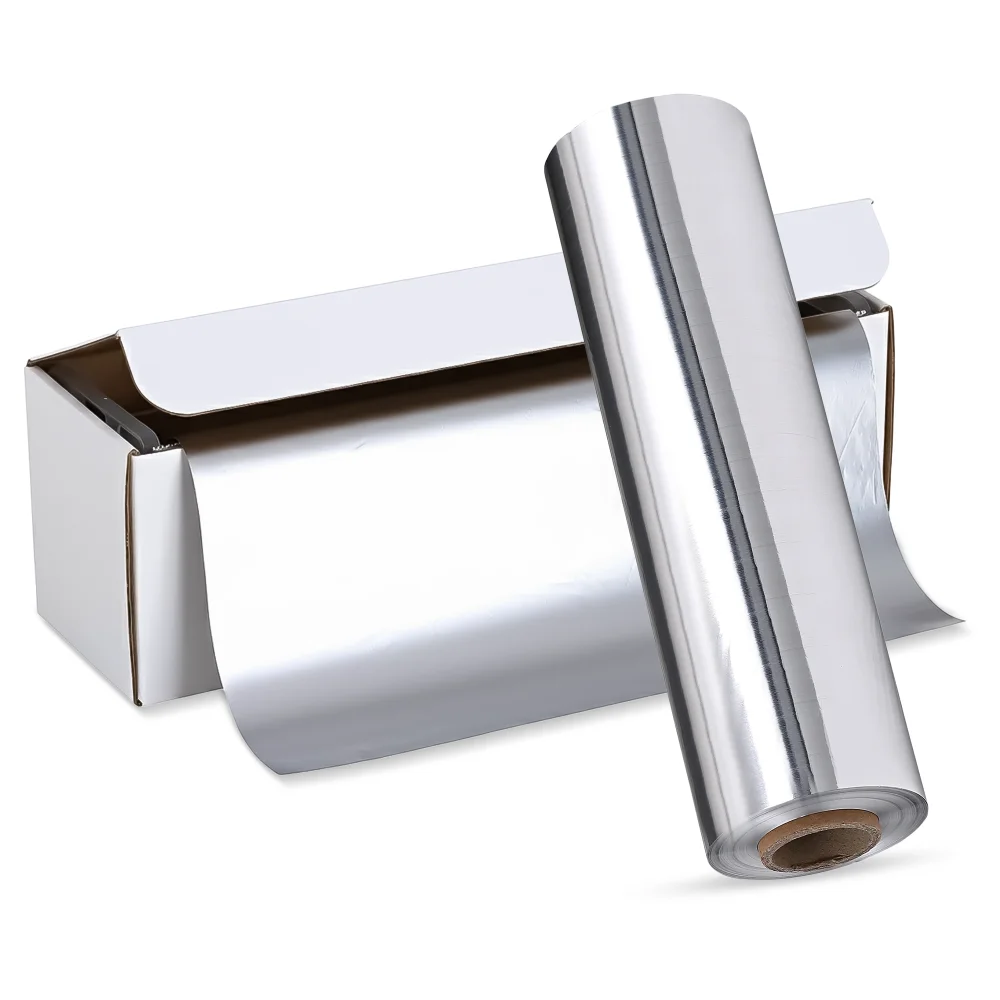 Dinelux Series 12" x 1000' Food Service Standard Foil Roll - 80 Gauge