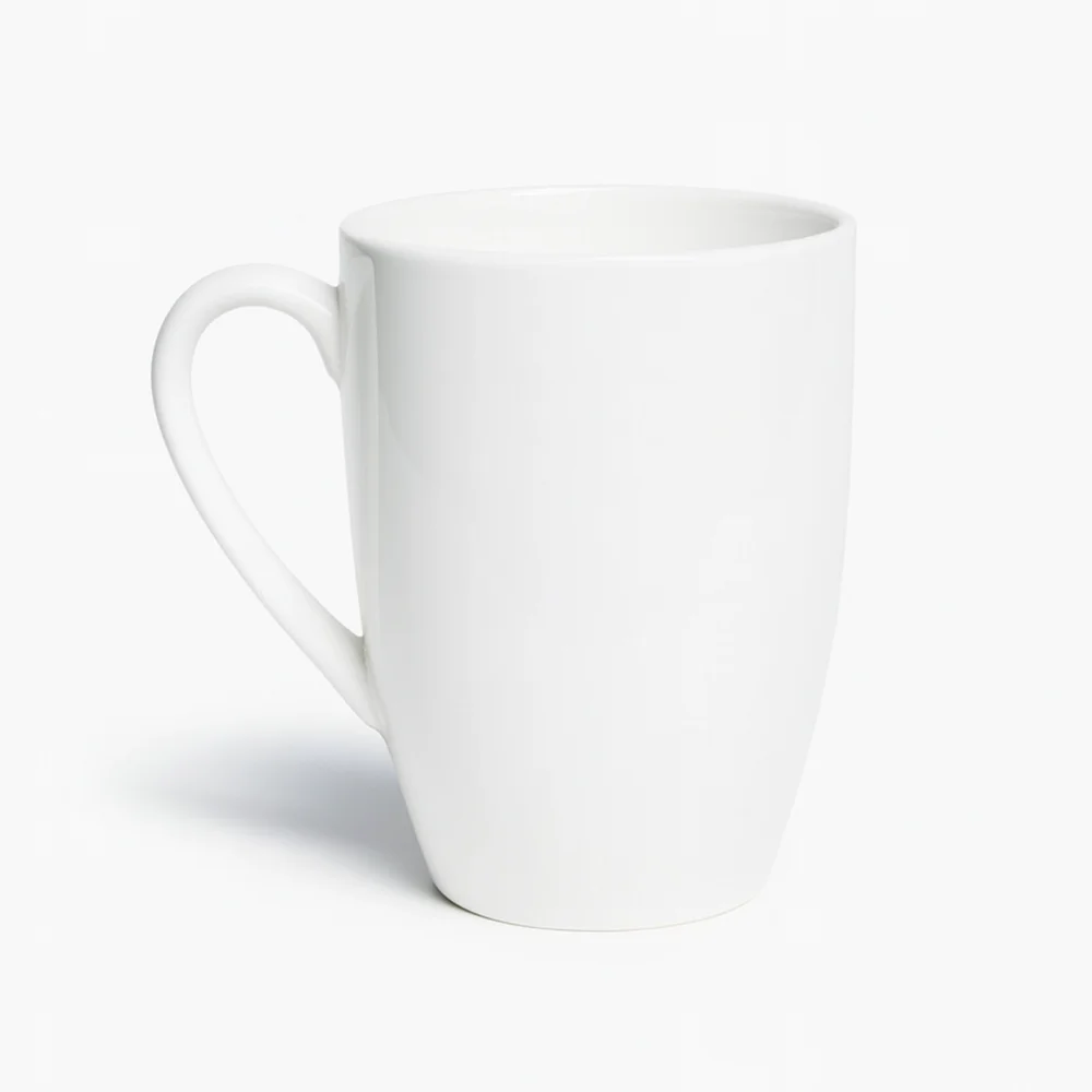 Furtino England 11.8 oz Finesse Mug, Chinaware, White