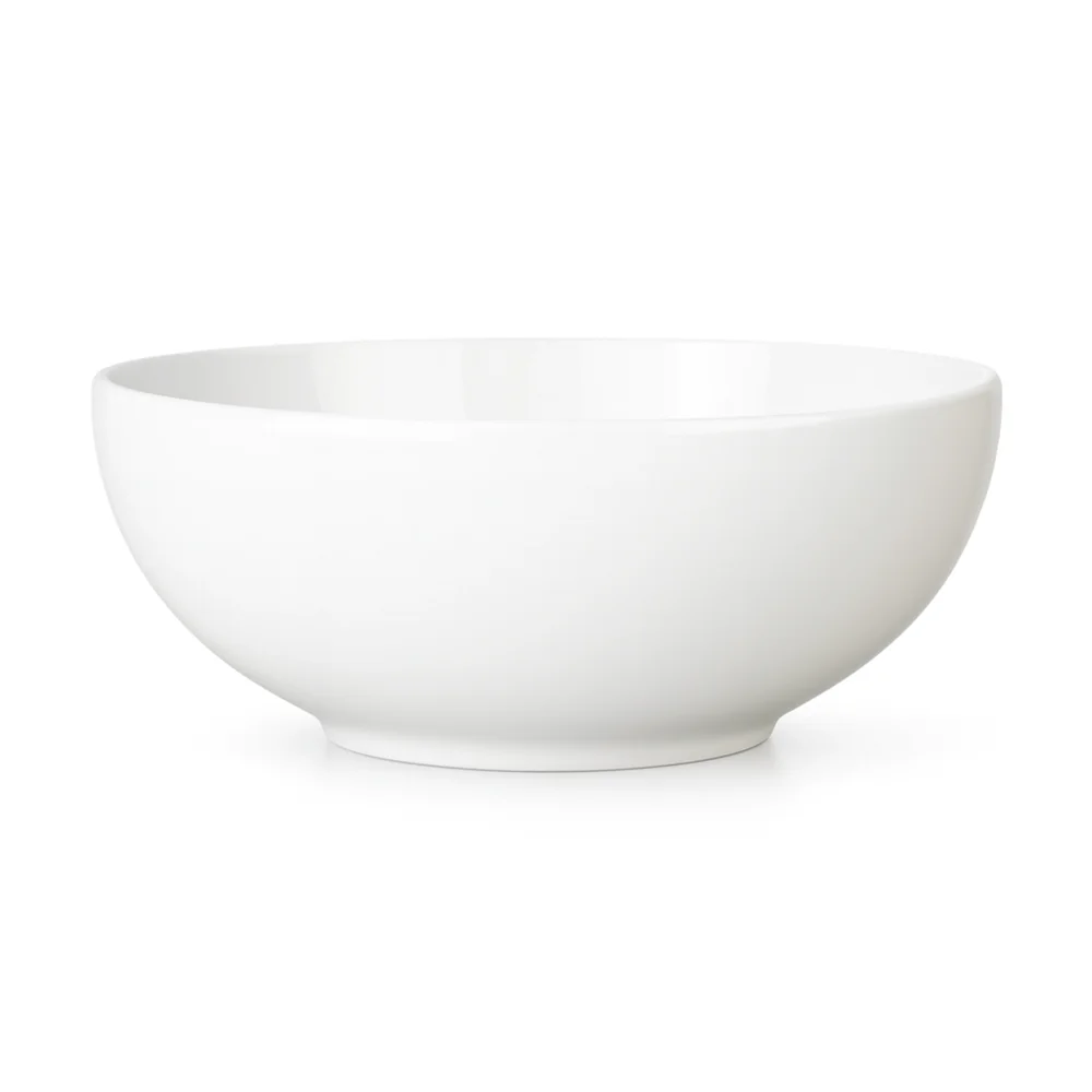Furtino England 5.3" Finesse Round Bowl, Chinaware, White
