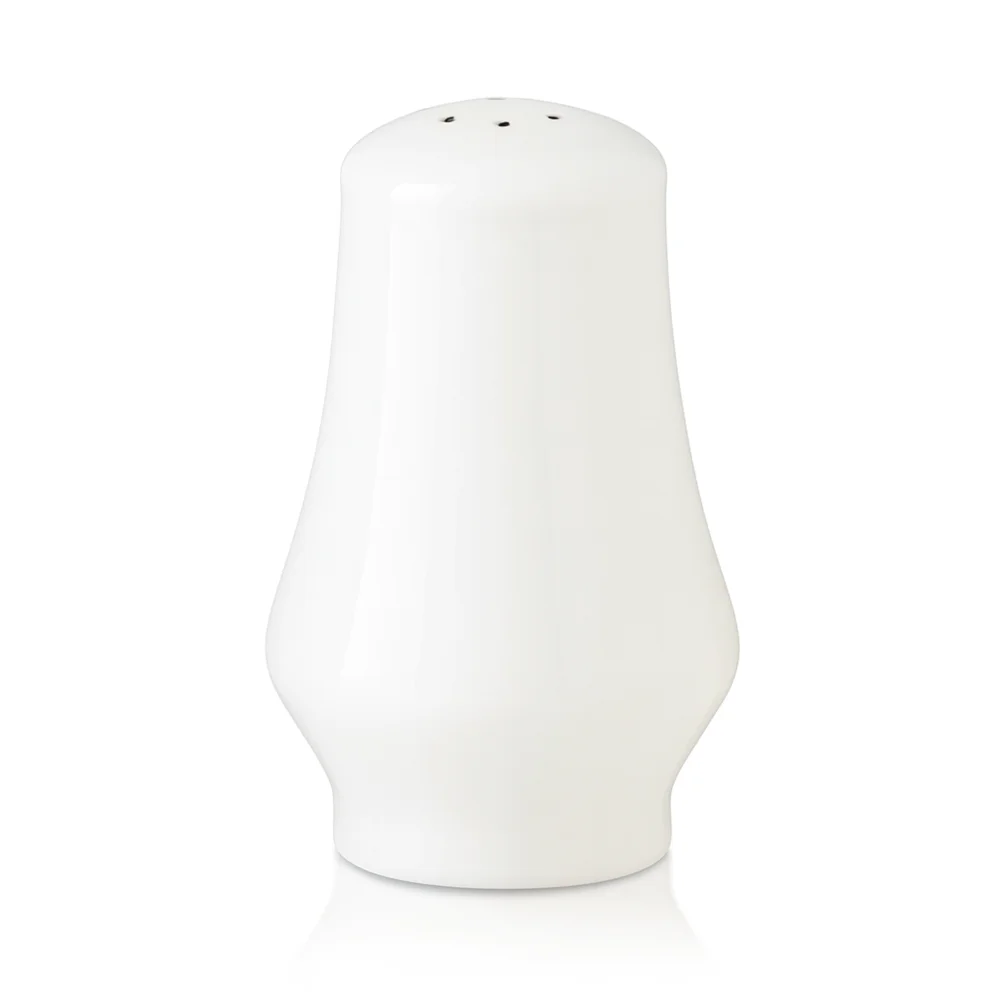 Furtino England 2.7"H Finesse Round Pepper, Chinaware, White