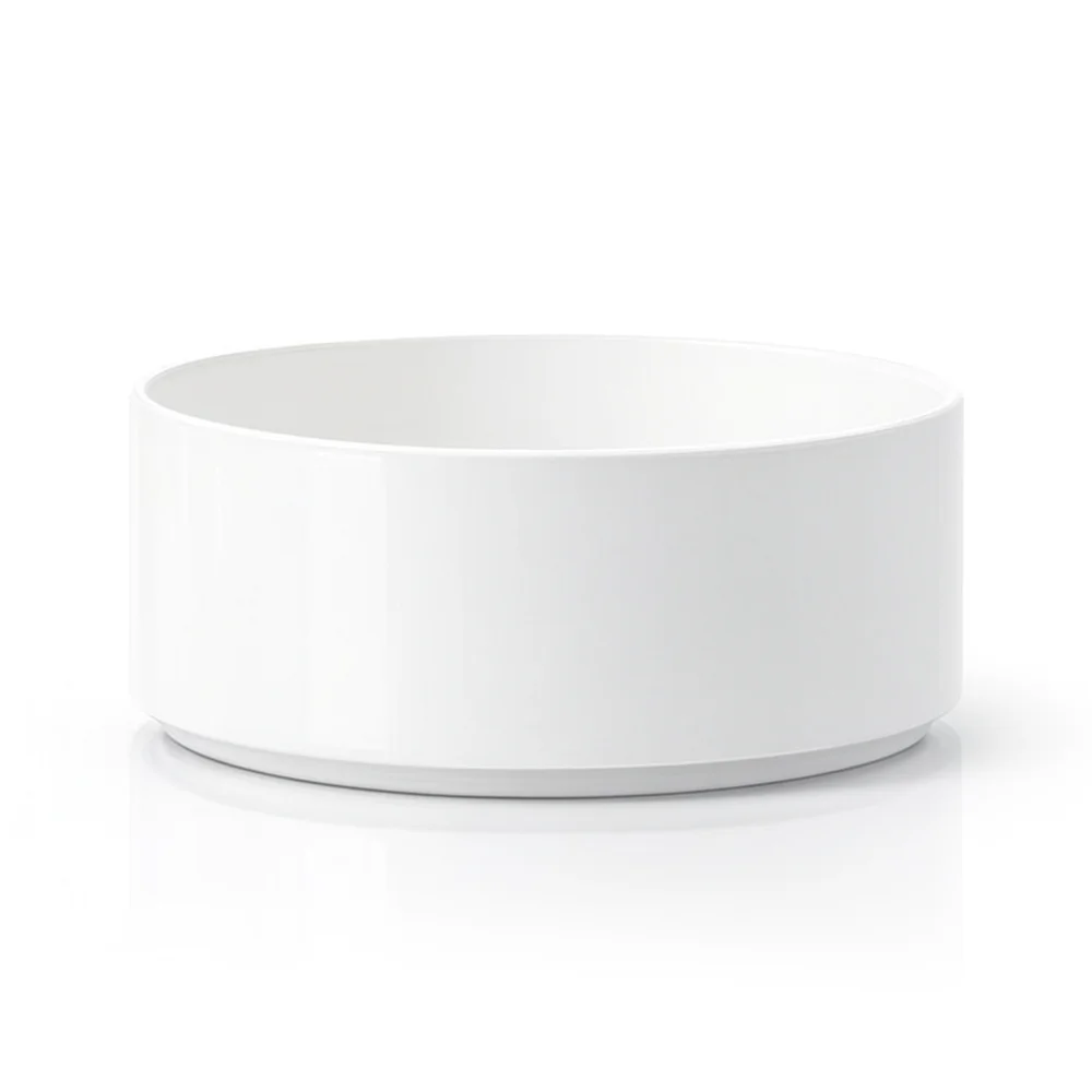 Furtino England 2 oz Finesse Round Ramekin / Butter Dish, Chinaware, White