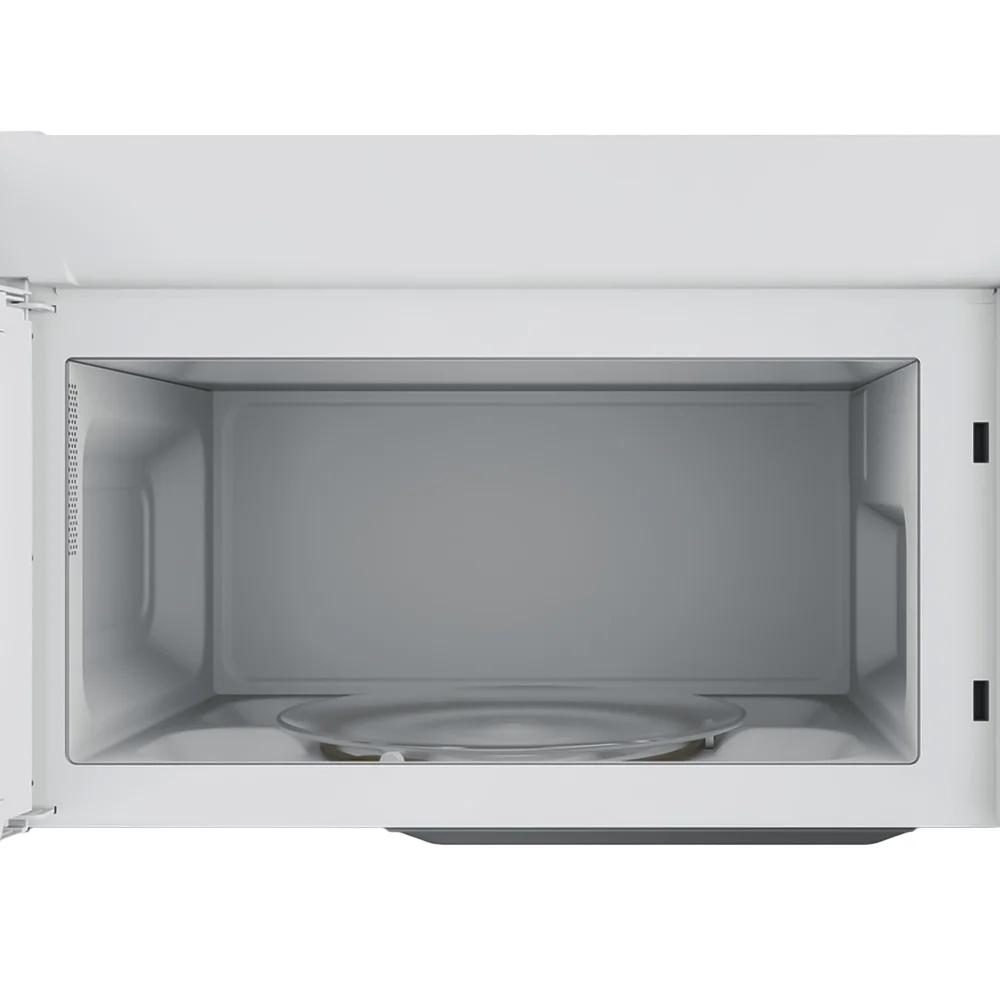 GE JNM3163DJWW 30" Over-the-Range Microwave Oven with Recirculating Venting, 1.6 Cu. Ft., White