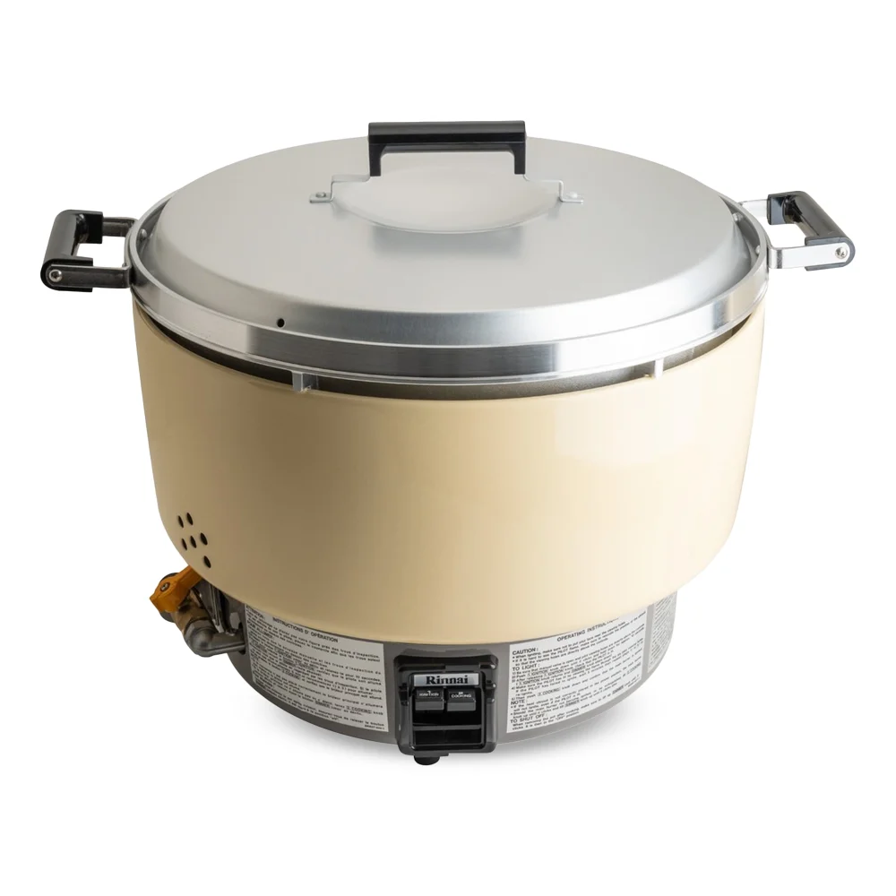 Thunder Group RER55ASN 55 Cups Rinnai Gas Rice Cooker, 35,000 BTU