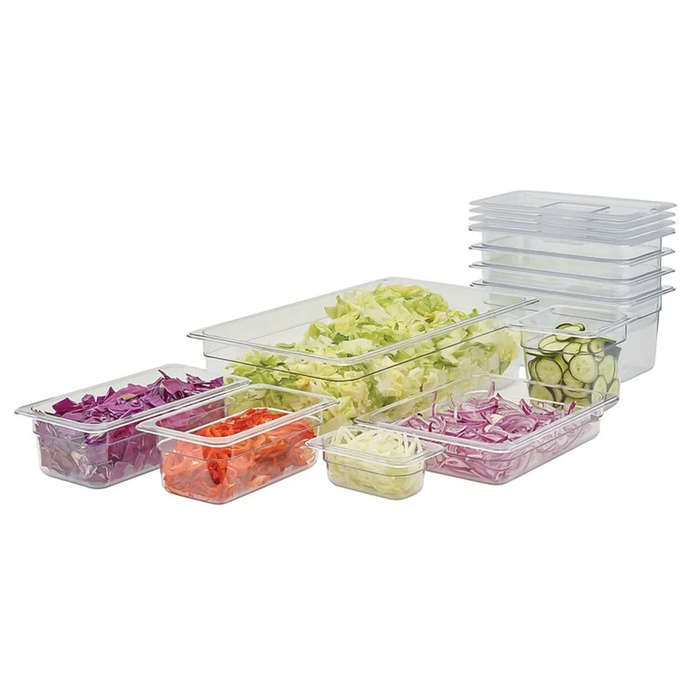 Winco SP7204 PC Food Pan, GN 1/2, 4" Deep