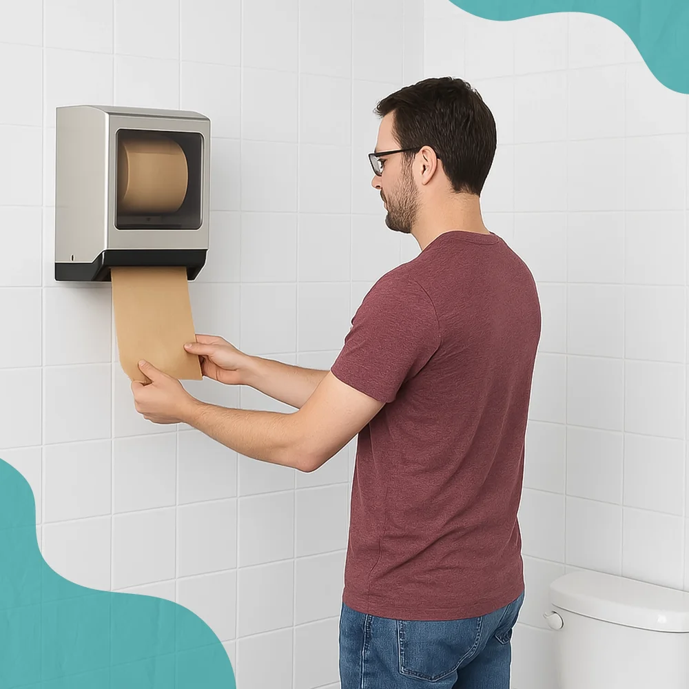 SoftTouch Series Hardwound Paper Towel Roll, 8" x 800', 6 Rolls/Case