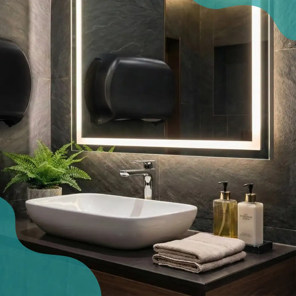 SoftTouch Series Dispenser for 9" Jumbo Tissue Twin Black