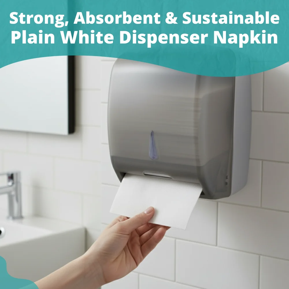 SoftTouch Series Interfolded Dispenser Napkin, 7.87 x 6.5 in, 2-Ply, White, 6000 Sheets/Case