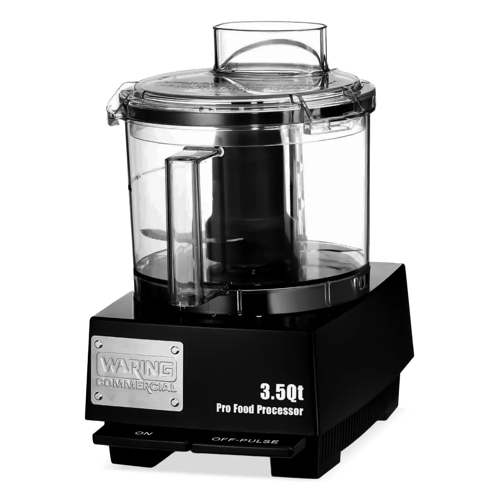 Waring WFP14SW 3.5-Quart Food Processor with Flat Lid