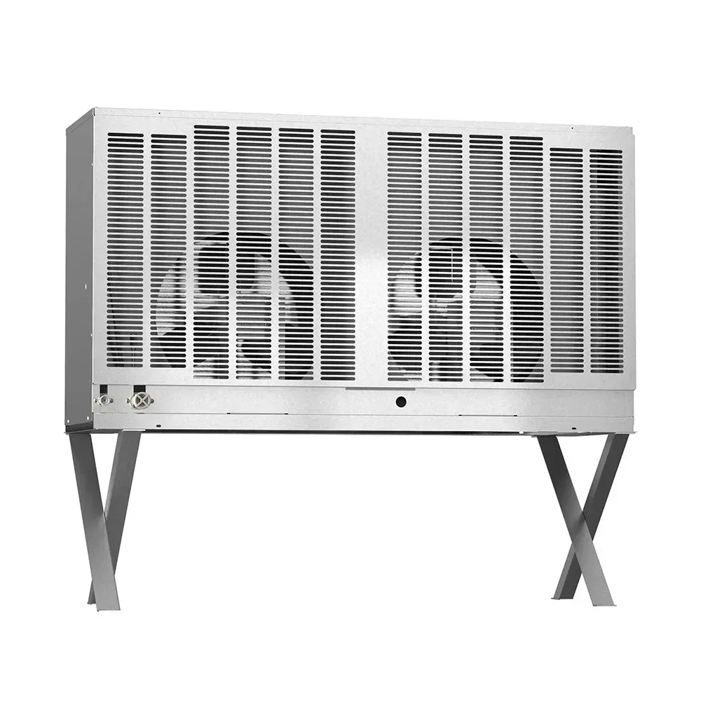 Weather resistant remote Ice Machine condenser from Hoshizaki America with an air cooled setup, enhances ice machine reliability in foodservices.